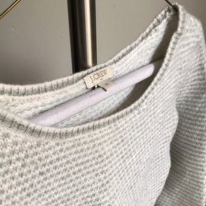 J. Crew White Sweater